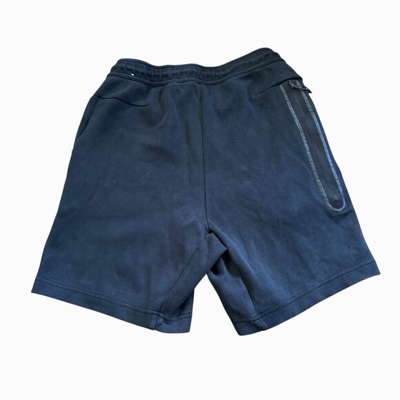 NIKE Men’s Shorts NSW Tech Fleece Triple Black Small S Activewear Gym Above Knee - Picture 8 of 13